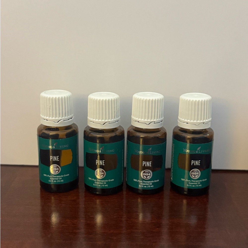 Young Living Pine Essential Oil - Green and White